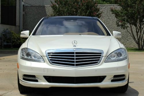 2012 mercedes s550 luxury, p2 pkg, pano, $109k msrp, carfax cert!