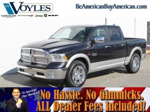 Laramie new 5.7l rear wheel drive tow hitch power steering abs brake assist