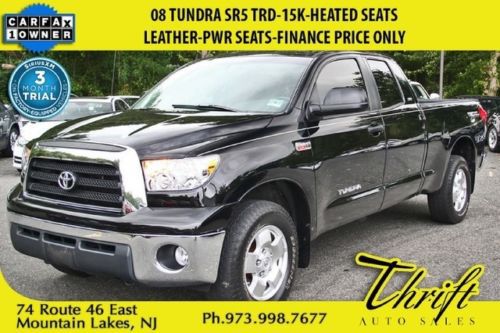 08 tundra sr5 trd-15k-heated seats-leather-pwr seats-finance price only