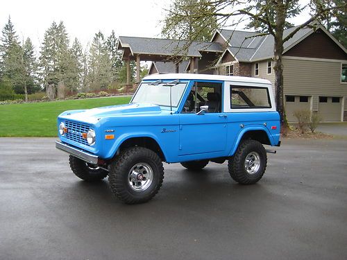 1973  bronco by em2 inc.  new 302 4v at ps pb  one of the very best available
