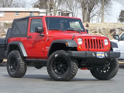 Jeep wrangler lifted 4x4 4wd manual m/t six speed