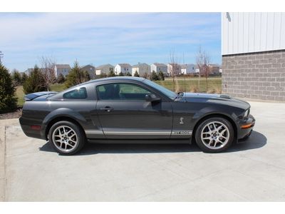 2009 shelby gt500 coupe 5-speed manual supercharged 5.4l v8 09