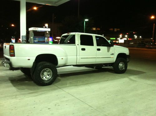 2006 chevrolet - duramax - dually - gooseneck - leather 3500 - diesel - lifted