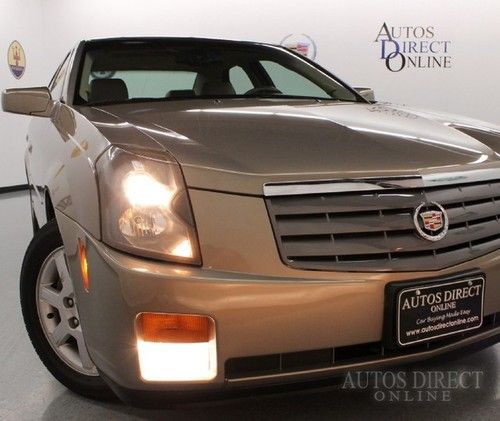 We finance 2006 cadillac cts 3.6l auto mroof pwrst cd kylsent lthr sdeairbags v6