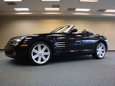 2006 chrysler crossfire limited convertible 2 owner low miles looks new rare wow