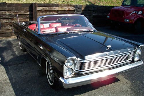 1965 ford galaxie 500 -- convertable -- nice!