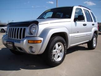 2003 jeep liberty limited silver 4x4 remote start!!runs great!!must see!!