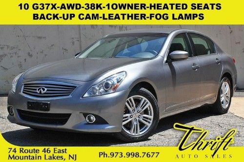 10 g37x-awd-38k-1owner-heated seats-back-up cam-leather-fog lamps