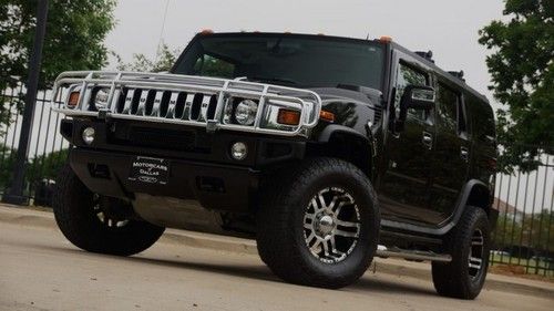 2006 hummer h2 navigation sunroof tow package sunroof rear a/c onstar sat.radio