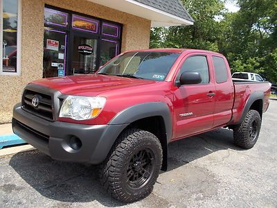 2008 toyota tacoma extended cab 1 owner clean carfax lifted wheel and tires mint