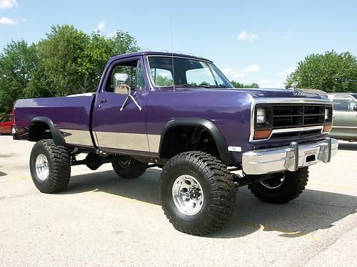 1987 dodge ram w150 4wd rust free custom built pickup frame off restored