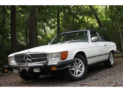 1979 mercedes 450sl collectable european condition rustfree!!! 2tops noreserve!