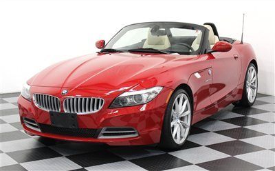 3.5i 300hp 2011 bmw z4 convertible red sport package premium 19s hd radio sirius