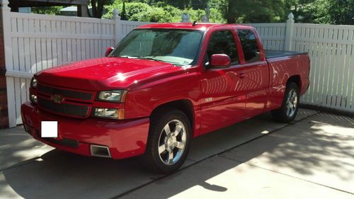 2006 silverado ss red 2wd *** low miles *** must see*** &lt;15k miles *** all stock