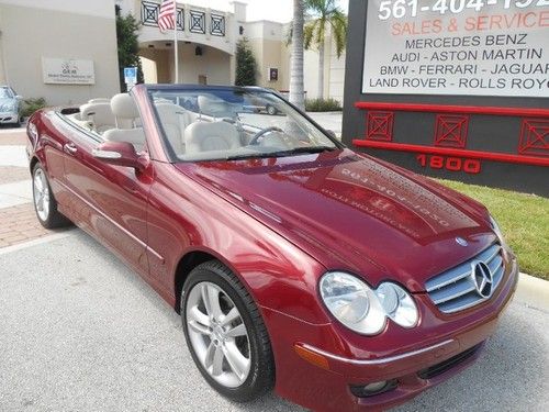 2006 mercedes benz clk350 convertible-lowest price in the usa-xtra nice! 1 owner