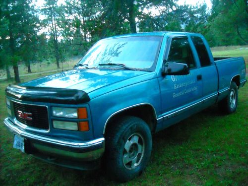 1998 gmc z-71 extended cab 4x4