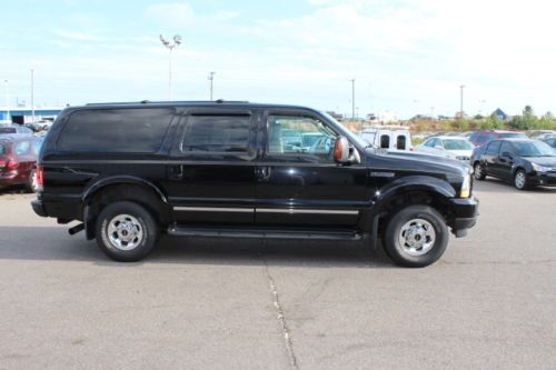 04 excursion turbo diesel limited dvd leather heated memory seats