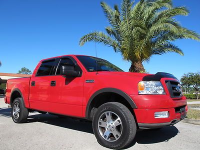 2004 ford f-150 supercrew fx-4 crew cab 4x4 very clean low reserve no rust