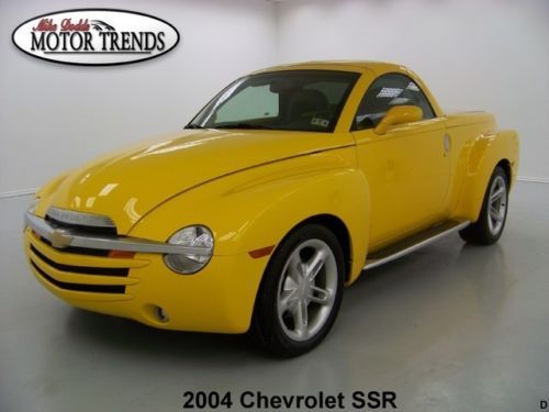 11k miles 2004 chevy ssr leather heated seats gauges bed kit running boards