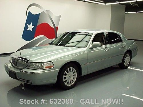 2007 lincoln town car signature v8 sunroof leather 76k texas direct auto