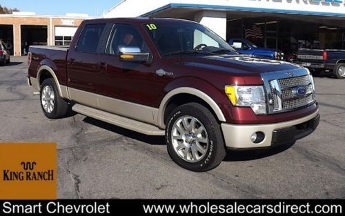 Used ford f 150 king ranch crew cab 4x2 pickup trucks 2wd 4dr truck we finance