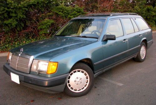 1989 mercedes benz 300te wagon - ultra clean, great driver, third seat in back