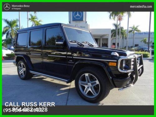 2011 g55 amg 4matic cpo certified 5.4l v8 24v automatic all wheel drive suv