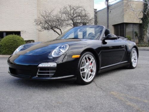 2009 porsche 911 carrera 4s cabriolet, only 15,586 miles, just serviced