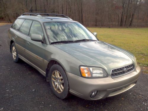 Subaru outback awd great winter driver 28mpg highway