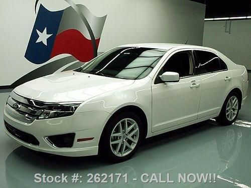 2011 ford fusion sel v6 htd leather alloy wheels 36k mi texas direct auto