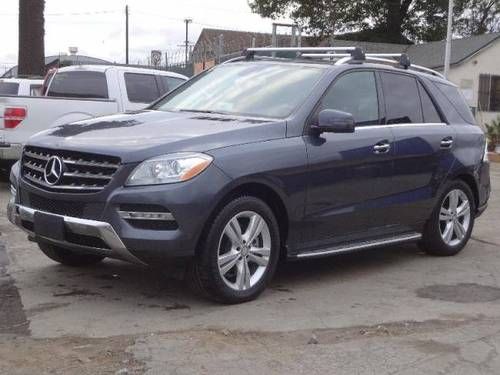 2013 mercedes-benz ml350 4matic damaged salvage runs! good airbags only 2k miles