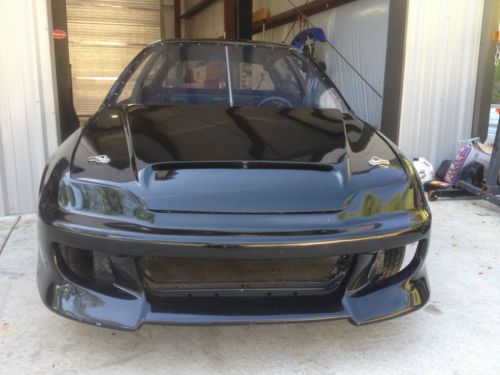 Black honda civic si race shell with plexiglass window and re-enforcements