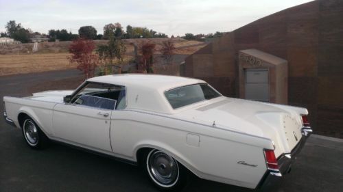 Lincoln continental mark iii &#034;last year low miles great shape cartier edition