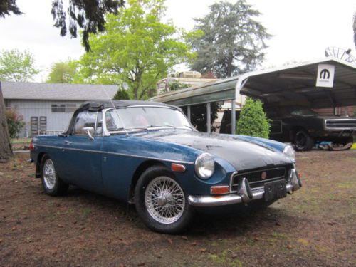 1971 mgb roadster convertible 4-speed