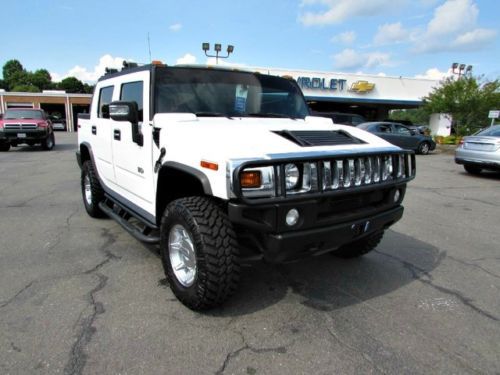 Hummer h2 sut navigation sunroof chrome wheels rims rare low reserve certified