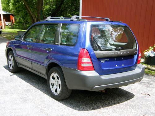 2004 subaru forester x wagon 4-door 2.5l