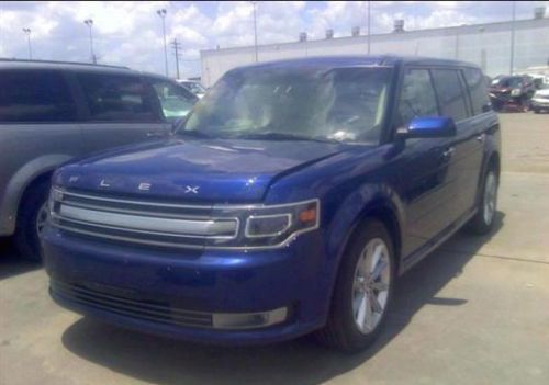 2014 ford flex limited sport utility 3.5l nav. damage not salvage clear title