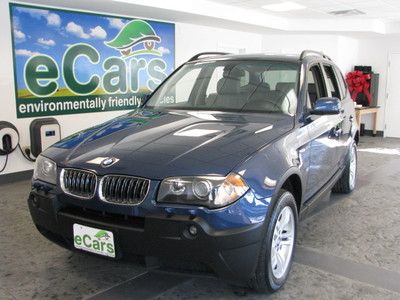 2005 bmw x3 3.0i all wheel drive suv leather moonroof automatic transmission