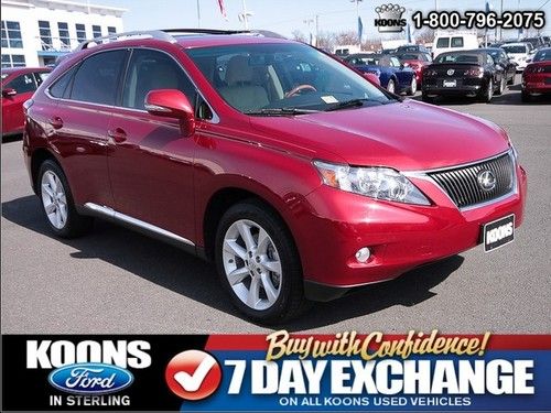 Loaded~outstanding~leather~moonroof~navigation~non-smoker~luxury/premium rx 350