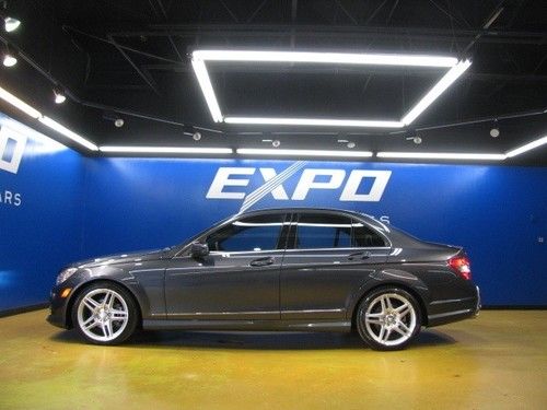 Mercedes-benz c300 sport 7 speed automatic moonroof 18 inch amg wheels