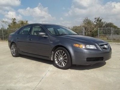 2006 acura tl with navigation, clean carfax report, leather, sunroof, warranty