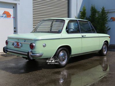 1968 bmw 1600 2-door sedan 2-owners 40k orig. miles. great documented history