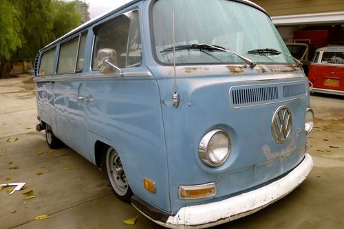 1970 vw bus type2 bay window slammed custom rat rod
