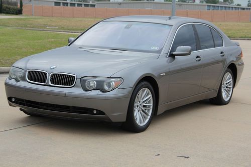 2004 bmw 745i clean title,navigation,heated cool seats,rust free
