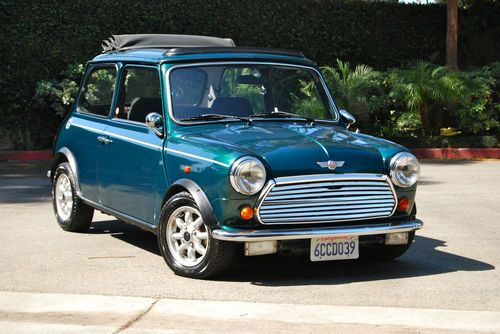 1991 mini cooper, 1275 fuel injected, full electric sunroof, excellent, serviced