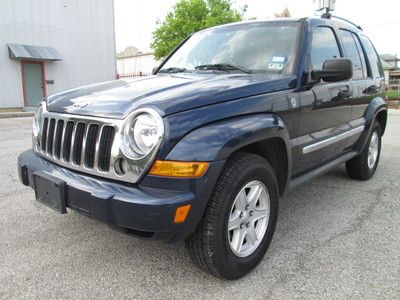 2006 jeep liberty limited leather 4x4 no reserve runs and drives great clean