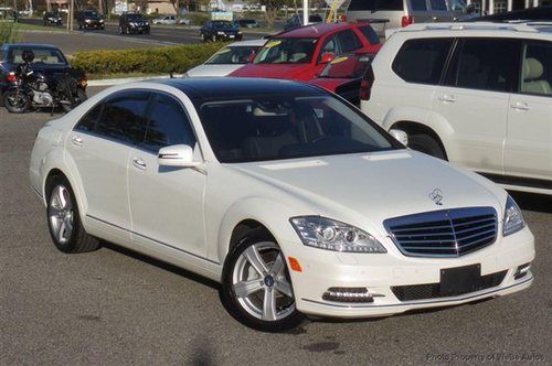 2010 mercedes s550 4matic for sale~fully loaded~pano roof~key&amp;go~salvage title