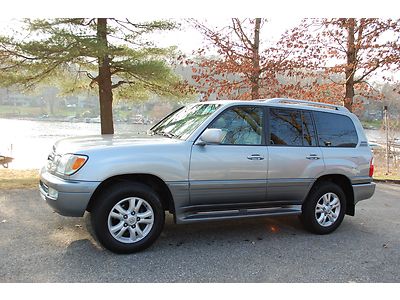 2004 lexus lx470 4x4 navigation mark levinson local trade very clean loaded