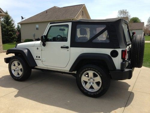 2008 jeep wrangler x 67k convertible top clean clear carfax