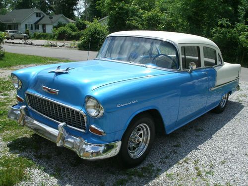 1955 chevy bel air - 4 door - absolutely beautiful restoration - 307 v8 - auto
